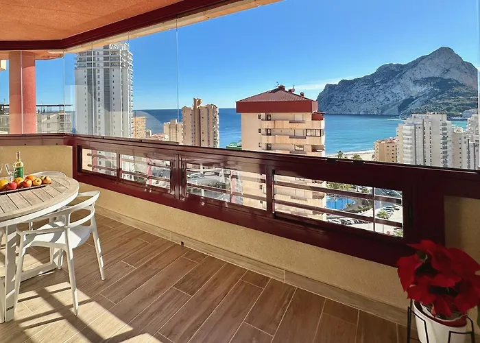 Апартаменты Clubrent - Coral Beach, 16º Piso, Vista Panoramica Кальпе