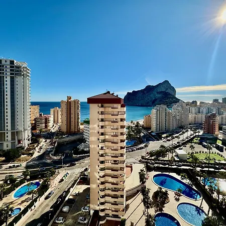 Clubrent - Coral Beach, 16º Piso, Vista Panoramica 아파트 칼페