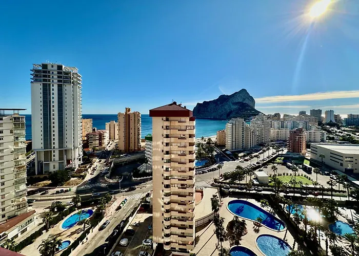 Clubrent - Coral Beach, 16º Piso, Vista Panoramica Apartment Calpe